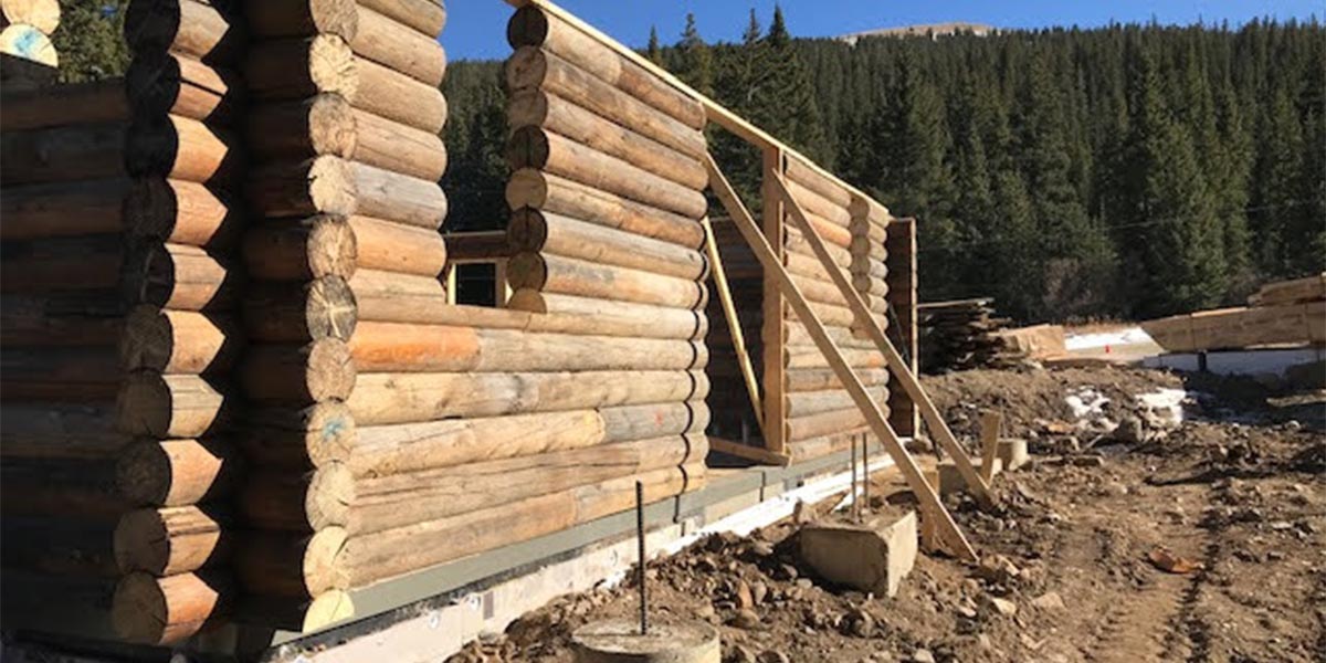 Cabin Company Colorado | Cut and Reuse Logs