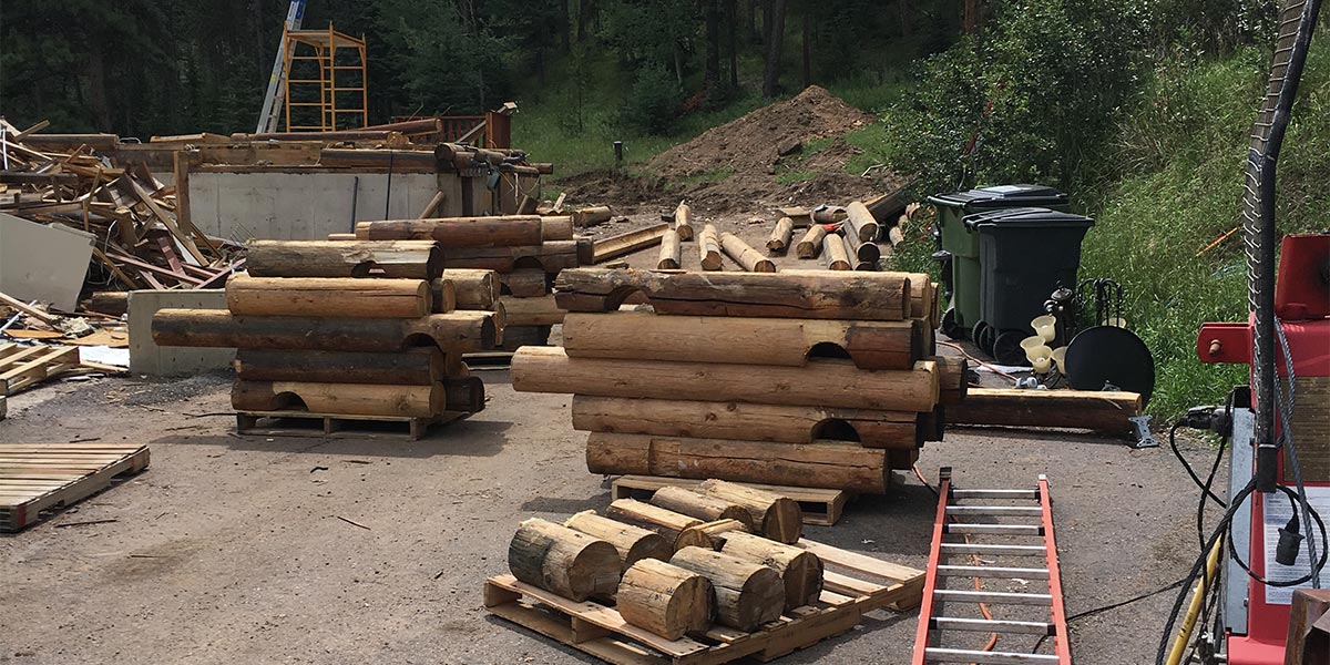 Cabin Company Colorado | Palletizing